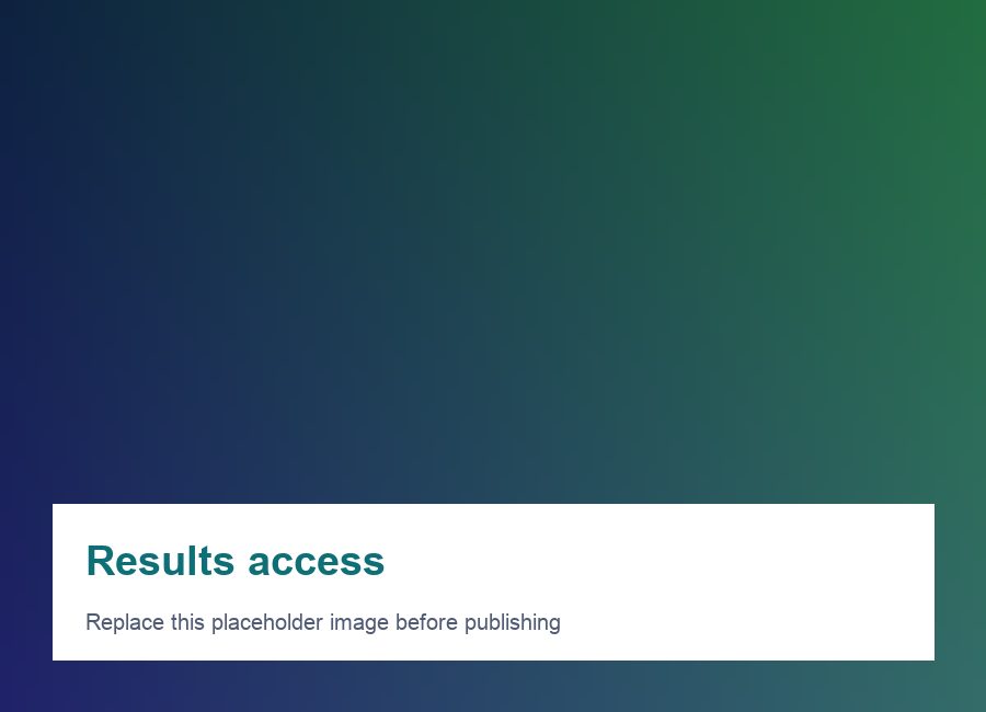Result access placeholder